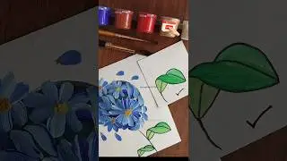 3D leaf illustration🌿#easydrawing #createwithjvn