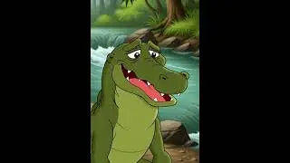 Chalak Bandar Aur Crocodile | Smart Monkey Moral Story | Emotional Kids Story