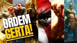 A ORDEM CORRETA PARA SE JOGAR GOD OF WAR!