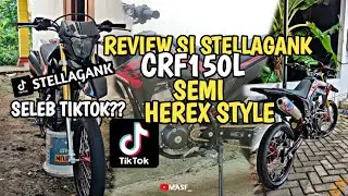 REVIEW FULL CRF HEREX STYLE SI STELLAGANK MOTOR SENDIRI🔥