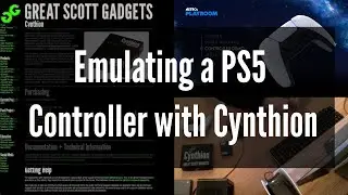 Emulating a PS5 Controller with Cynthion and Facedancer