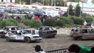Western Fair Demolition Derby 2012 Straight Stock