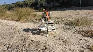 UAV SingleCopter BALL - 2021/07/30 - Sixth test with wind 8 to 15 m/s