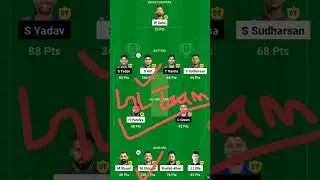 GT vs MI dream team! GT vs MI win team! winning team! GT vs MI 1 renk team! GT vs MI dream11 team!