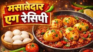 👉 मसालेदार एग रेसिपी 😋 | Spicy Egg Recipe in Hindi | Egg Curry