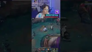 A esto le llamo usar la cabeza 😌 #twitch #leagueoflegends #lolclips #lolproreplays #streamer