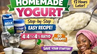 How to make yogurt for parfait at home. Simple method and recipe 
