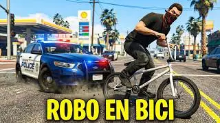 Escapando en bici 😈