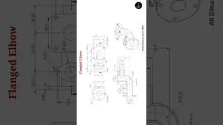PTC CREO | PART MODELLING TUTORIAL | FLNGED ELBOW
