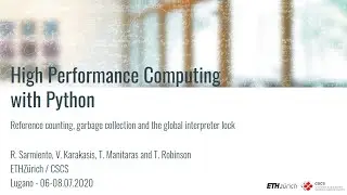 HPC Python Course - Day 1 - Morning