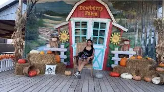 Exploring Dewberry Farm and Picking Pumpkins