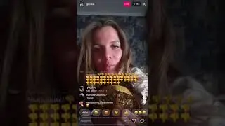 Аександра Гозиас в прямом эфире Instagram 25 02 2018