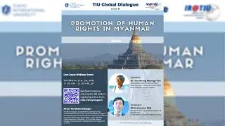 Promotion of Human Rights in Myanmar | TIU Global Dialogue