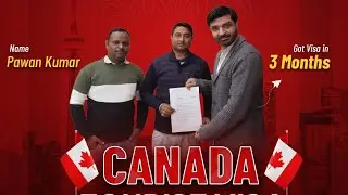 Congratulations Pawan for your 🇨🇦🇨🇦Canadian tourist visa🇨🇦🇨🇦 from BLUELINE Vishwas. CALL-9780630000