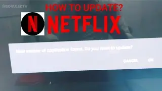 HOW TO FIX ALL NETFLIX ERROR IN SMART & ANDROID LED TV | HOW TO UPDATE NETFLIX APP IN ANDROID LED TV