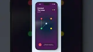 ⚡ Connect The Lines Game with SwiftUI 🎯
