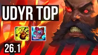 UDYR vs DARIUS (TOP) | KR Master | 26.1