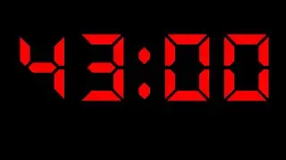 43 Minute Timer