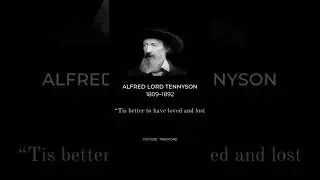LOVE QUOTES - Alfred Lord Tennyson #quotes #shorts #lovequotes