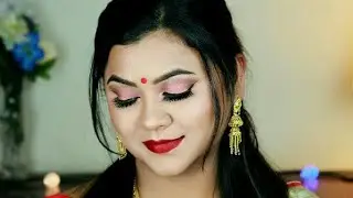 Pohela Boishakh Makeup Tutorial | Traditional, Simple & Elegant
