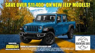 Billion Auto Group Jeep Adventure Days and Ram Power Days!