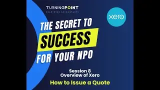 How to Create and Send a Quote in Xero | NPO Invoicing (South Africa)
