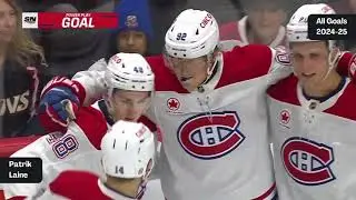 Patrik Laine &ndash; All 20 Goals | Season 2024&ndash;25