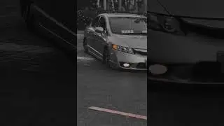Civic prata rebaixado