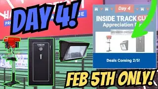Harbor Freight ITC Day 4! Drill Press & Vice Deals + Union Safes