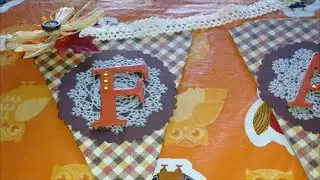 DIY Fall Banner