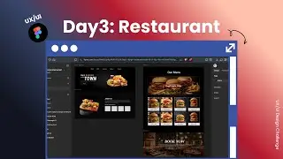 UI Design Challenge &ndash; Day 3: Restaurant Website (No Talking) | Figma
