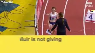 Laura Muir dodges jobsworth to do lap of honour with Union Jack &ndash; The Sun
