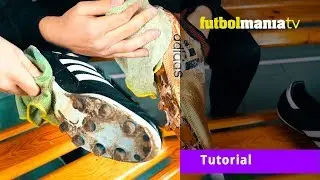 Limpieza y mantenimiento botas de fútbol - futbolmania tv