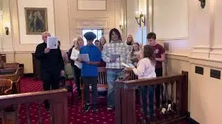 KHS Alumni Choir performs National Anthem at Veterans Day