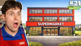 LICENCIA Y EXPANSION EN EL SUPERMERCADO | Supermarket Simulator #21