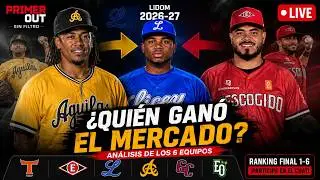 🔥 LIDOM MARKET 2026-27: WHO IS BUILDING THE BEST TEAM? | LIVE