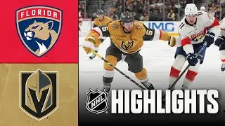 NHL Highlights | Panthers vs. Golden Knights | November 10, 2025