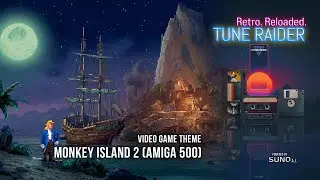 Monkey Island 2 Neu Interpretiert | Amiga-Klassiker in AI Synthwave