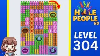 Hole People Level 304 Solution Walkthrough