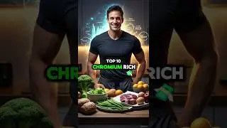 Top 10 Chromium-Rich Foods to Balance Blood Sugar & Boost Metabolism 🩸 #chromium #bloodsugarbalance
