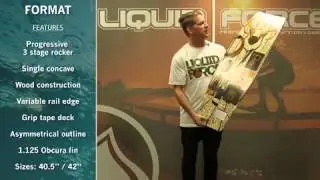 Liquid Force Obscura Format Wakeskate