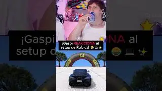&iexcl;Gaspi REACCIONA al setup del RUBIUS! 😂🖥️ #gaspi #rubius #shorts #humor