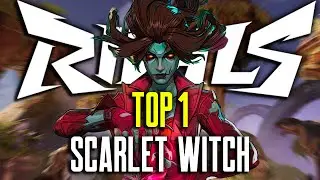 ТОП 1 Алая Ведьма | Mulch Maximoff | MARVEL RIVALS COMPETITIVE