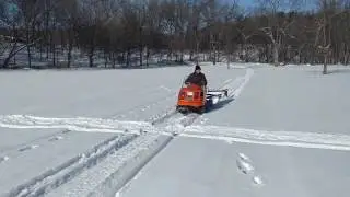1985 Ski-Doo Alpine Groomer Running