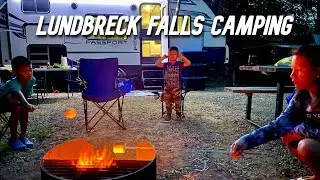 Lundbreck Falls Camping | Niagara Falls of Alberta