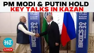 BRICS SUMMIT 2024: Russia's Putin and PM Modi Hold Bilateral Meeting in Kazan | BRICS LIVE
