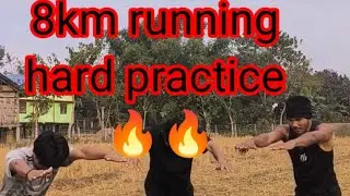Assam police running hard practice//3200 meter running schedule  first day morning @morangbhaivlogs