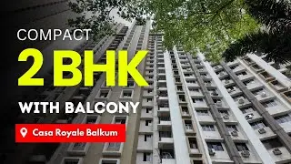 Compact 2 BHK With Balcony For Sale In Balkum, Thane | Prime Location | Parking, Amenities