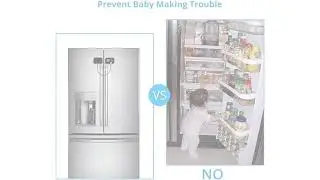 STHIRA&reg; Lock Strong Adhesive Door Restrictor Cable for Baby Toddler Child Safety Device