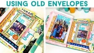 USING OLD ENVELOPES IN JUNK JOURNALS | Journaling Tips & Ideas